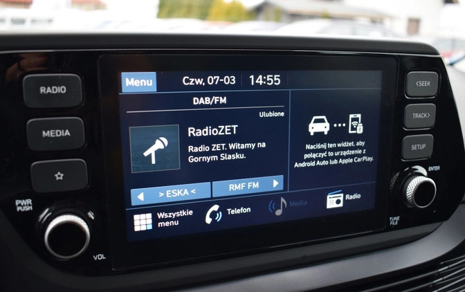 Hyundai Bayon cena 76900 przebieg: 9300, rok produkcji 2022 z Ujazd małe 407